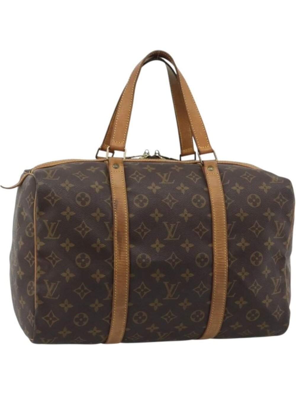 LOUIS VUITTON Monogram Sac Souple 35 Boston Bag M41626